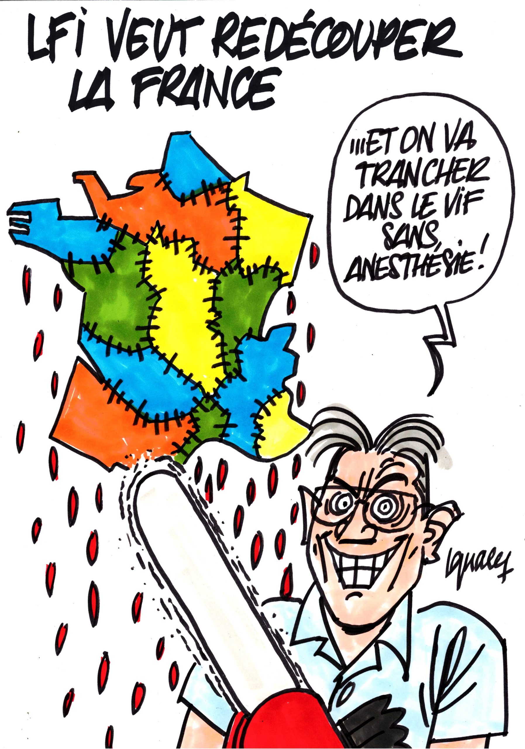 Ignace - LFI veut redécouper la France