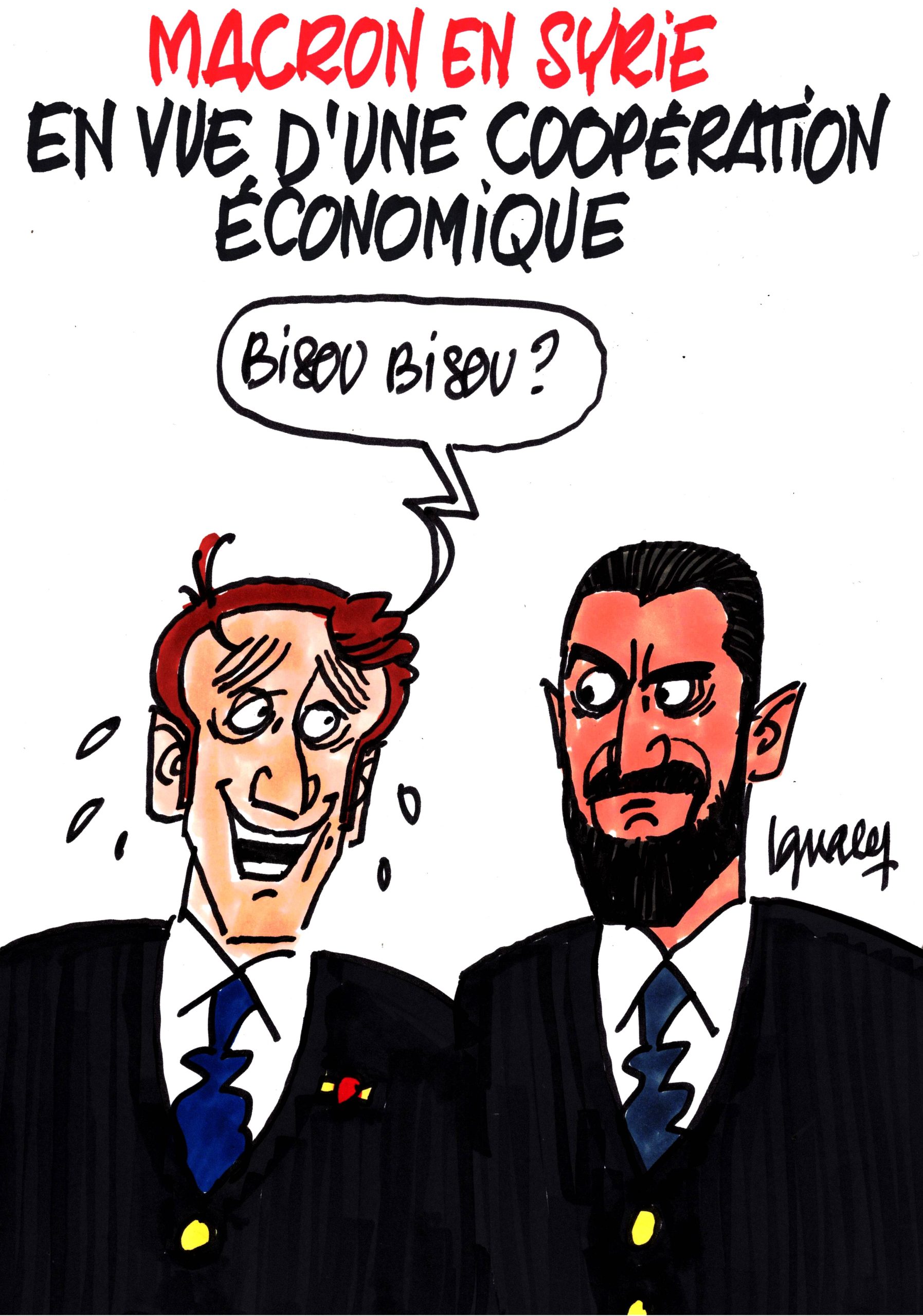 Ignace - Macron en Syrie
