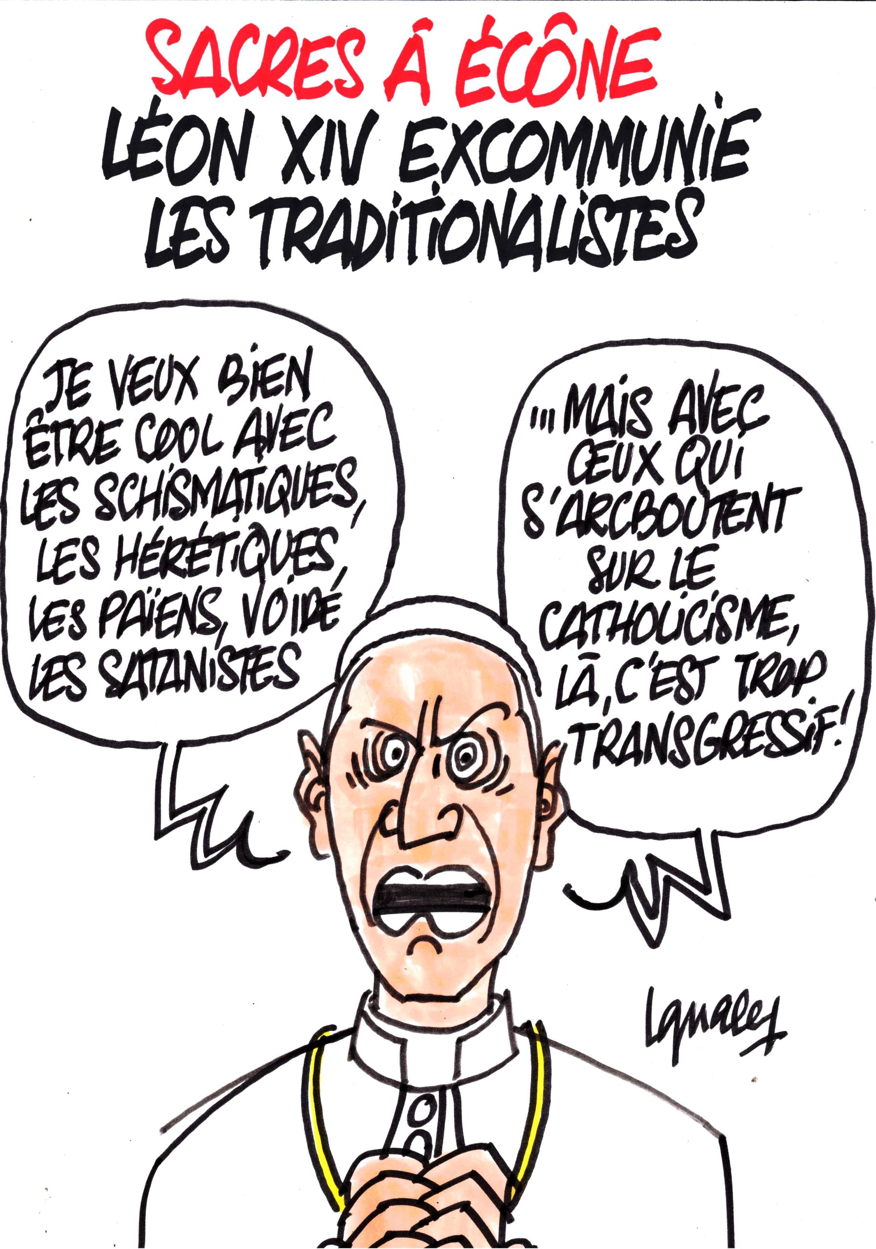Ignace - Léon XIV excommunie la Fraternité St-Pie X