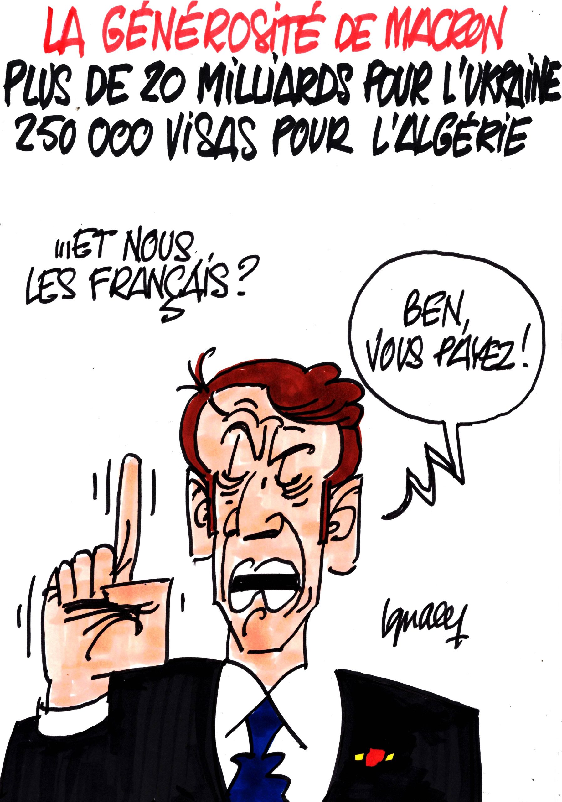 Ignace - La générosité de Macron
