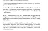 Lettre de félicitations et de remerciement de Son Excellence Mgr Viganò, archevêque, à Don Davide Pagliarani, Supérieur Général de la FSSPX.