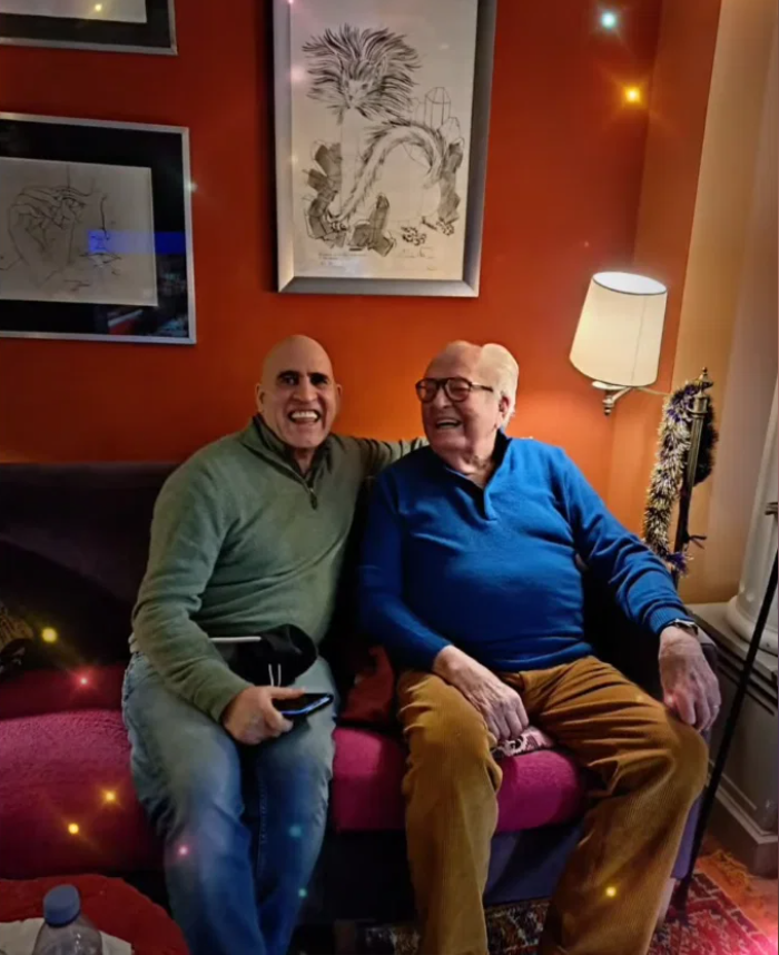 Daniel Amar Siad et Jean-Marie Le Pen