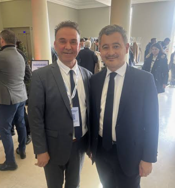 Richard (H)Amid Siad et Gérald Darmanin