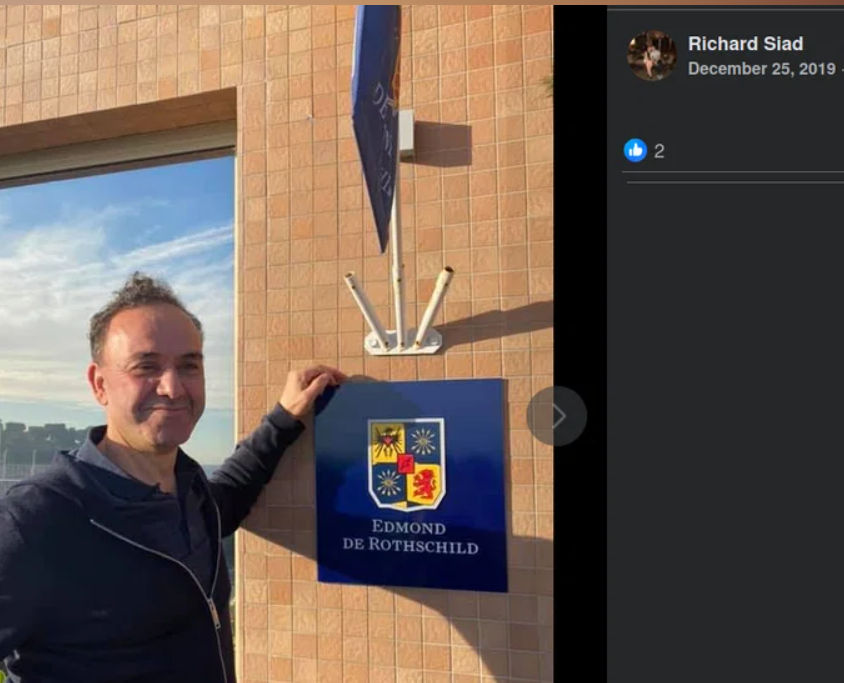 Richard (H)Amid Siad, Edmond de Rothschild